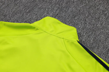 Chándal Real Madrid 2025/2026 – Verde Lima con Azul Marino