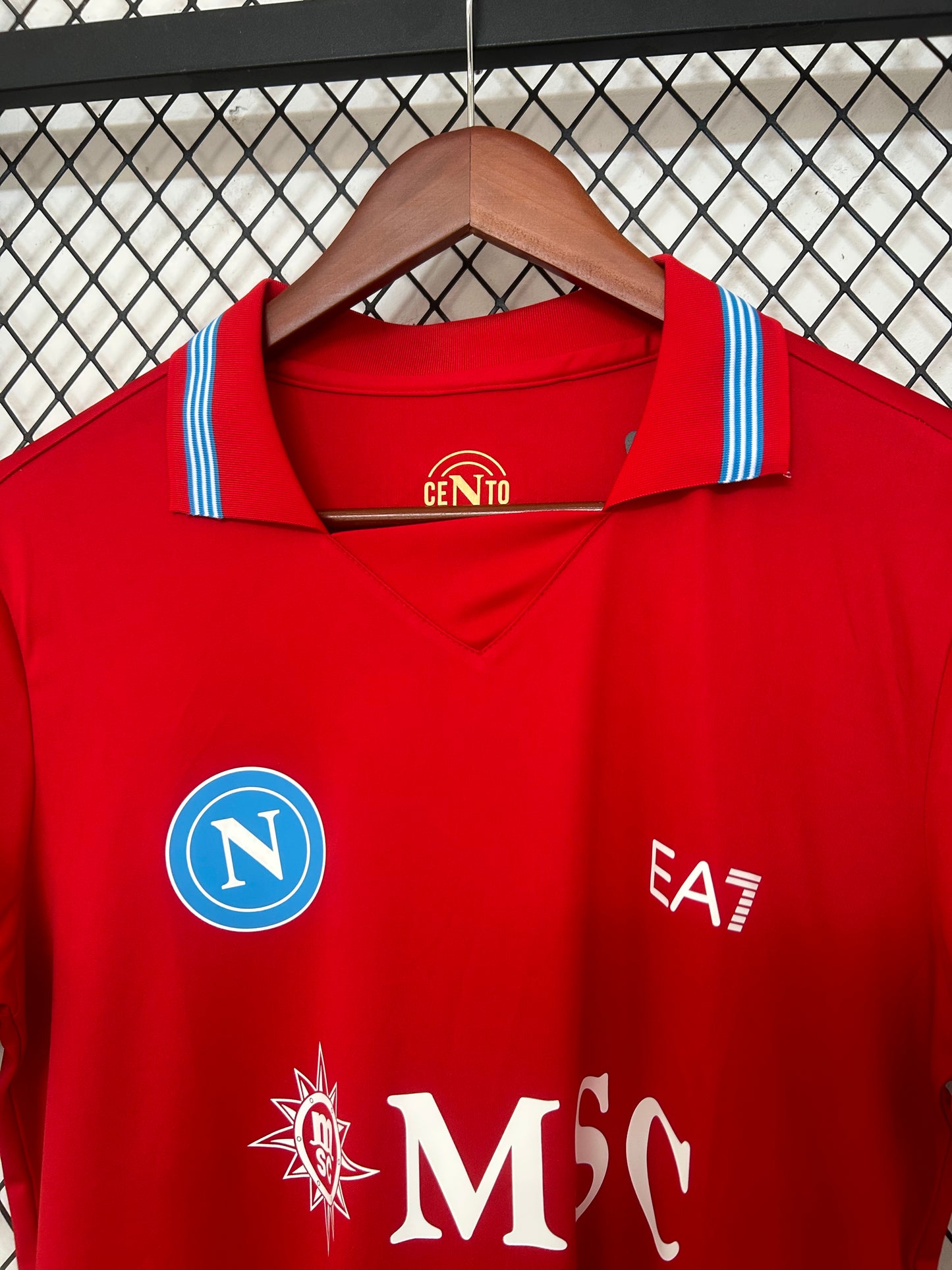 Camiseta Napoli Roja 2026/27 – EA7 – MSC
