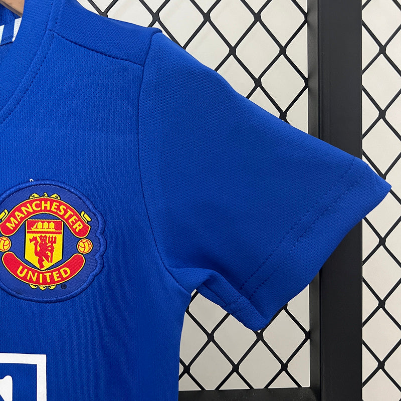 Camiseta y Short Manchester United Away Kids Nike – AIG (2008-2009)