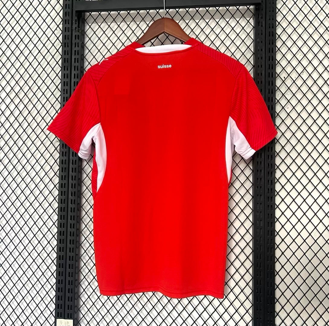 Camiseta Suiza 2025/2026 Local – Roja Oficial