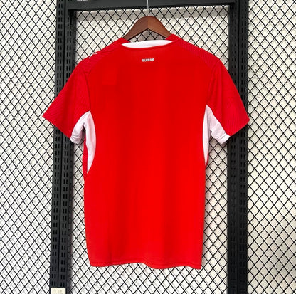 Camiseta Suiza 2025/2026 Local – Roja Oficial