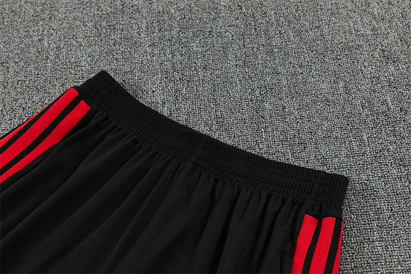 Conjunto Manchester United Entrenamiento Rojo y Negro 26/27