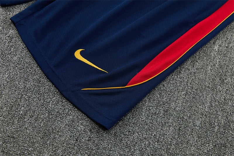 Conjunto FC Barcelona Entrenamiento 26/27 – Rojo, Azul Marino y Amarillo