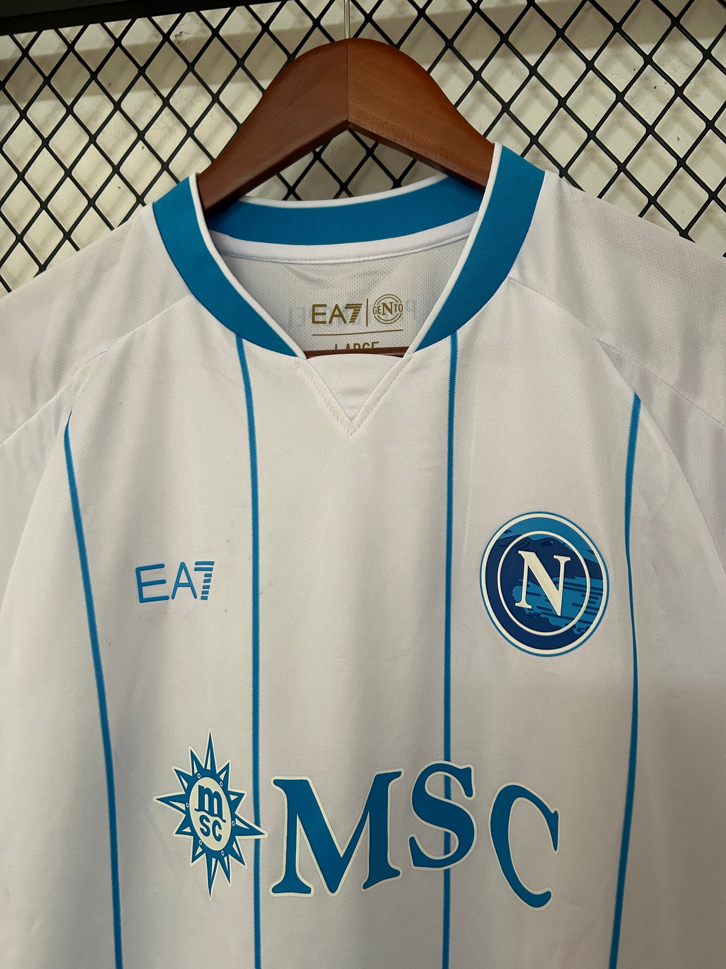 Camiseta Napoli Blanca 2026/27 – EA7 – Visitante