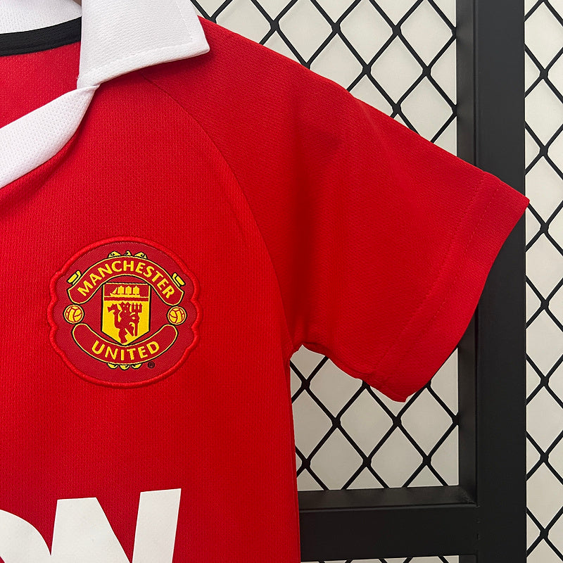 Conjunto Infantil Manchester United Home 2010-2011 – AON by Nike