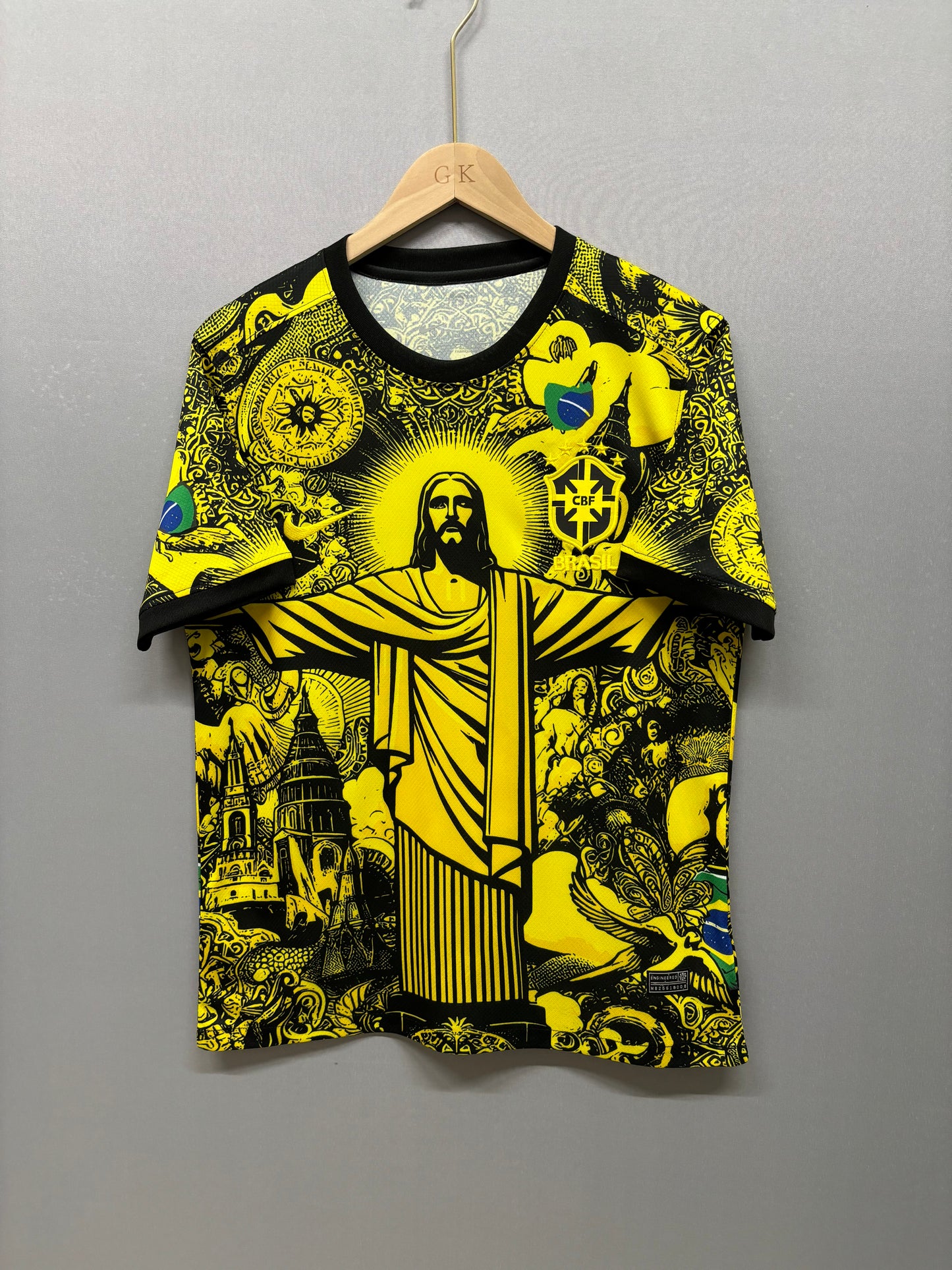 Camiseta Brasil Amarilla Edición Especial