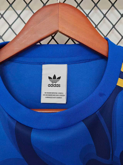 Camiseta Real Madrid 2026/2027 Edición Especial Azul – Diseño Floral Adidas Originals