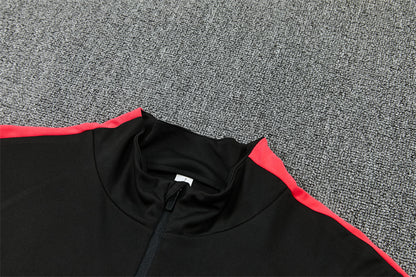 Conjunto Brasil 2026/2027 – Negro/Rojo Entrenamiento