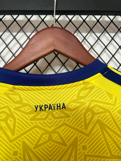 Camiseta Ucrania 2025/2026 Local – Amarilla Oficial