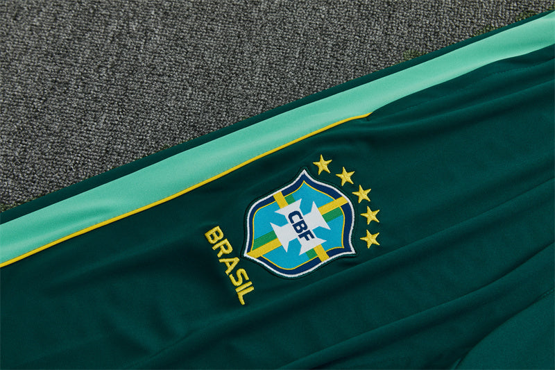 Conjunto Brasil 2026/2027 – Azul/Verde Entrenamiento