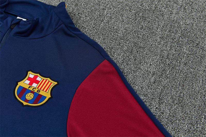 Chándal FC Barcelona Azul y Granate 2026/27 – Conjunto de Entrenamiento