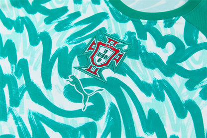 Conjunto Portugal 2026/2027 – Verde Estampado Entrenamiento