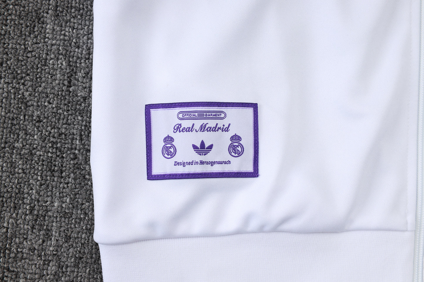 Chándal Real Madrid Retro Blanco y Morado 2025/2026