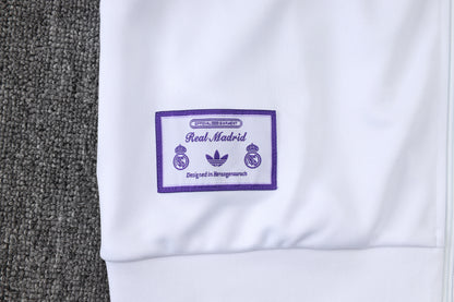 Chándal Real Madrid Retro Blanco y Morado 2025/2026