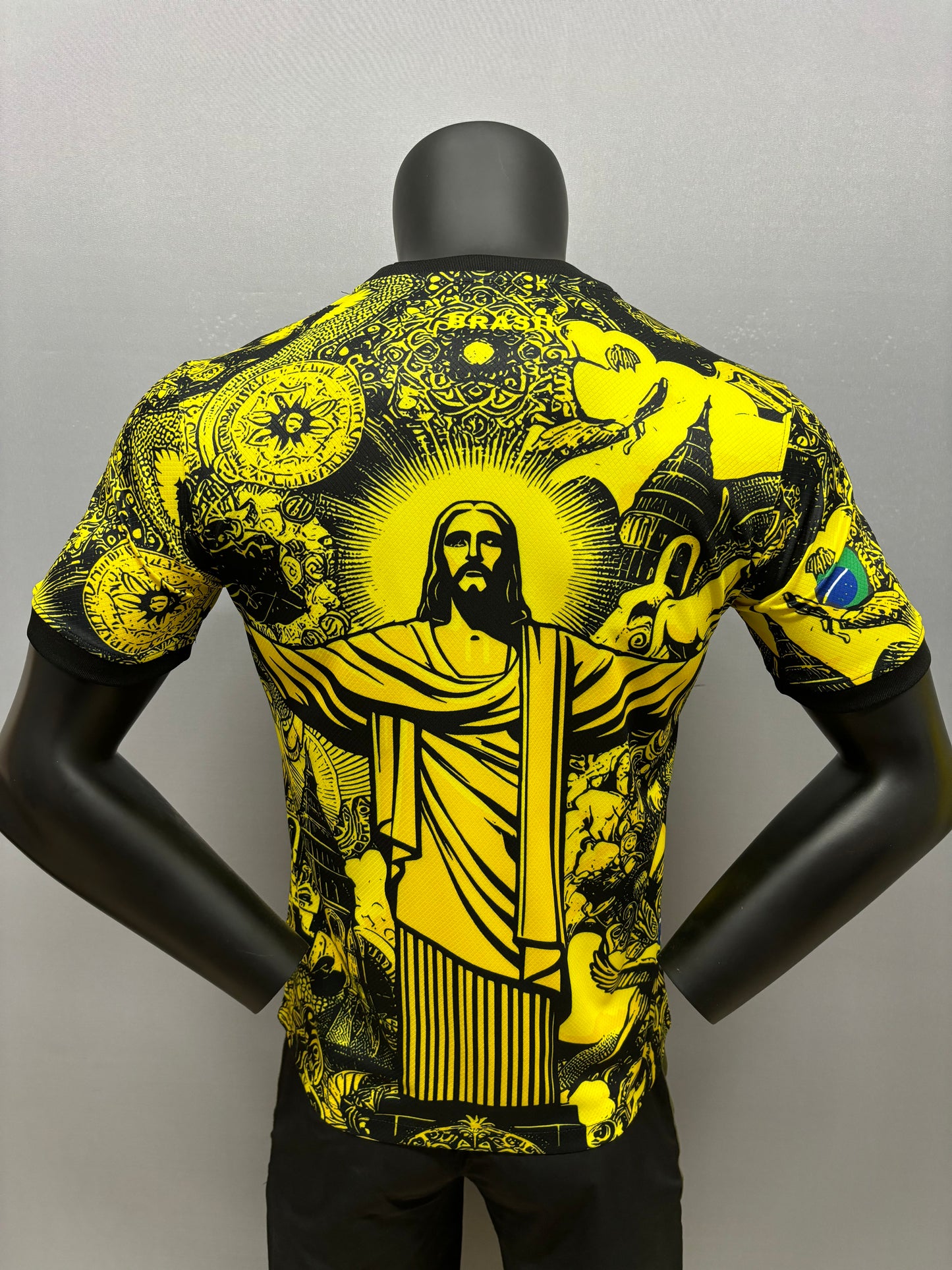 Camiseta Brasil Amarilla Edición Especial