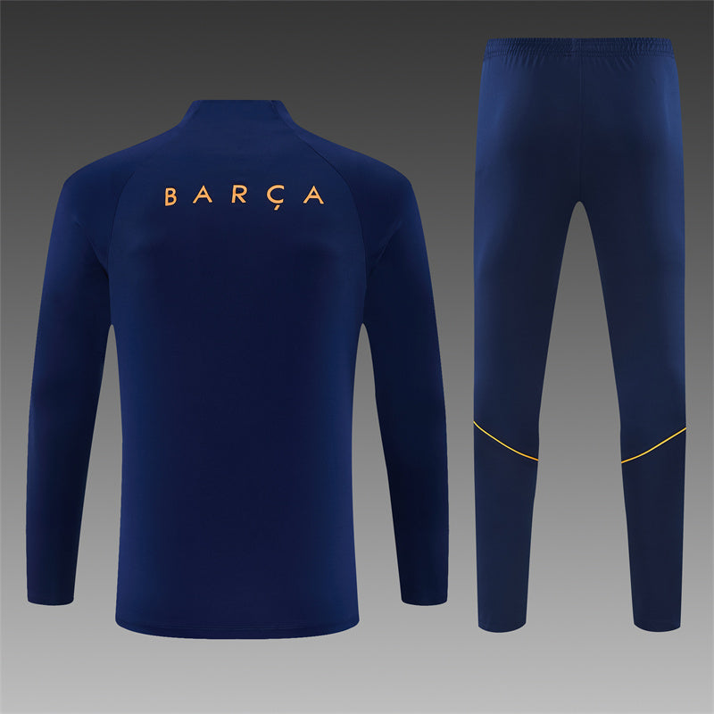 Chándal FC Barcelona Azul y Granate 2026/27 – Conjunto de Entrenamiento