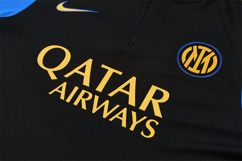 Chándal Inter de Milán Entrenamiento 2026/27 – Negro, Azul y Dorado