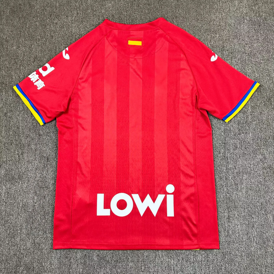 Camiseta Getafe CF 2025/26 – Segunda Equipación Oficial (Roja)