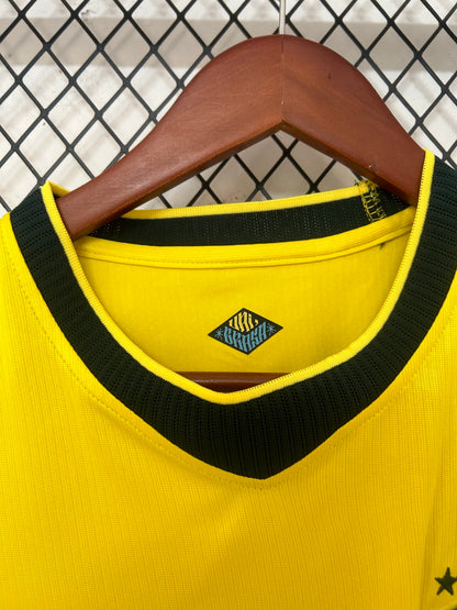 Camiseta Brasil 2025/2026 Local – Amarilla Oficial