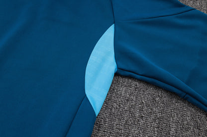 Chándal Juventus FC 2025/2026 – Azul Marino con Detalles Amarillos