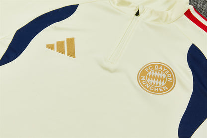 Chándal Bayern Múnich Blanco y Azul 2026/27 – Adidas – Conjunto de Entrenamiento