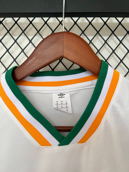 Camiseta Irlanda Retro 1990 – Blanca Clásica