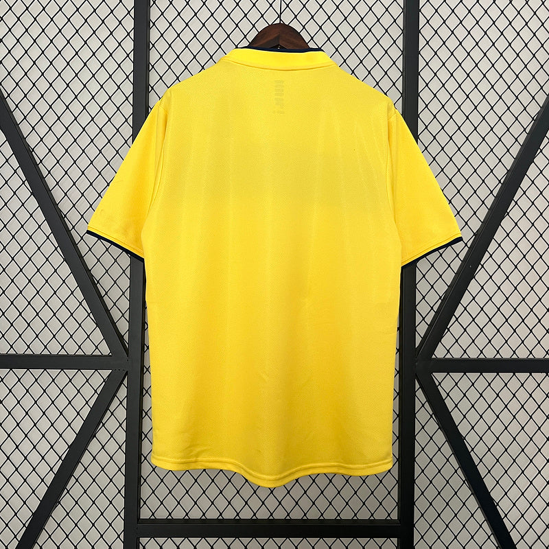 Camiseta Escocia Suplente 2002 – FILA ClimaTech Amarilla