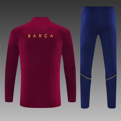 Chándal FC Barcelona Granate y Azul 2026/27 – Nike – Conjunto de Entrenamiento