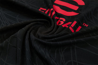 Chándal AC Milan Entrenamiento 26/27 – Negro y Rojo