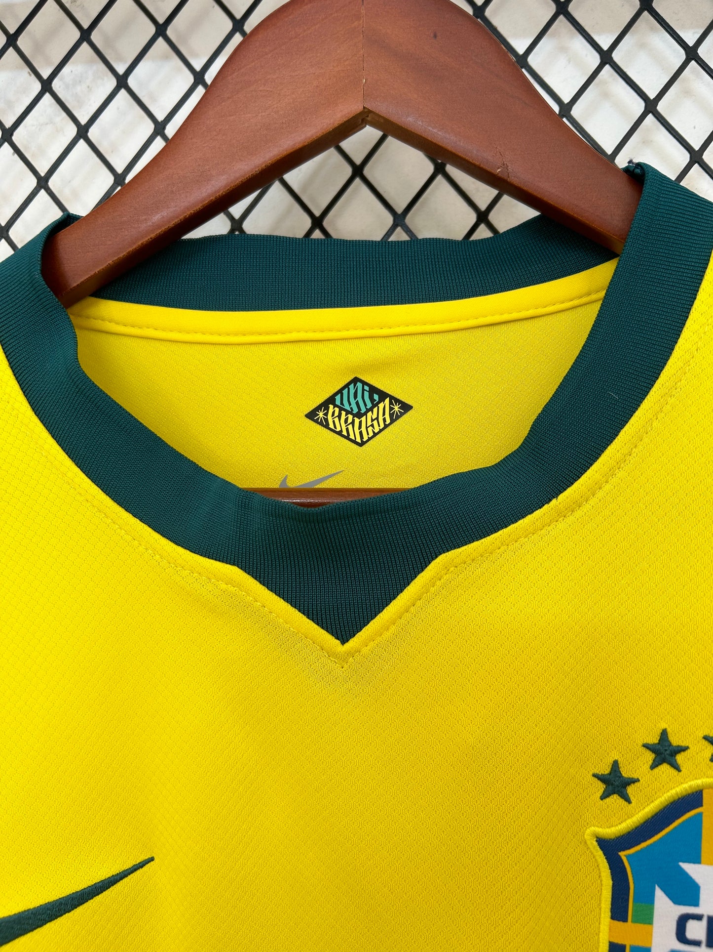 Camiseta Brasil 2025/2026 Local – Amarilla Oficial