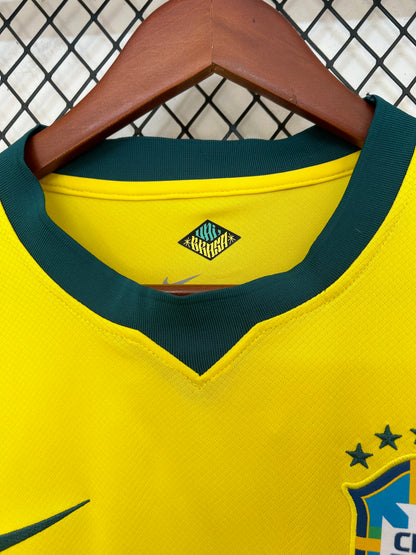 Camiseta Brasil 2025/2026 Local – Amarilla Oficial