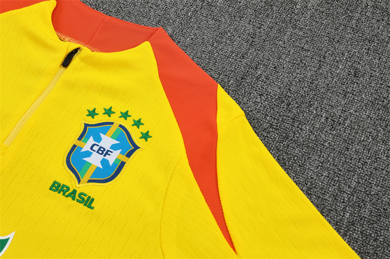 Brasil 2025/26 – Amarillo con detalles naranja