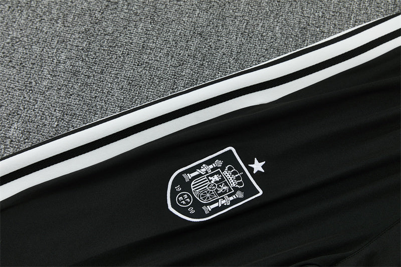 Conjunto España 2026/2027 – Negro/Blanco Entrenamiento