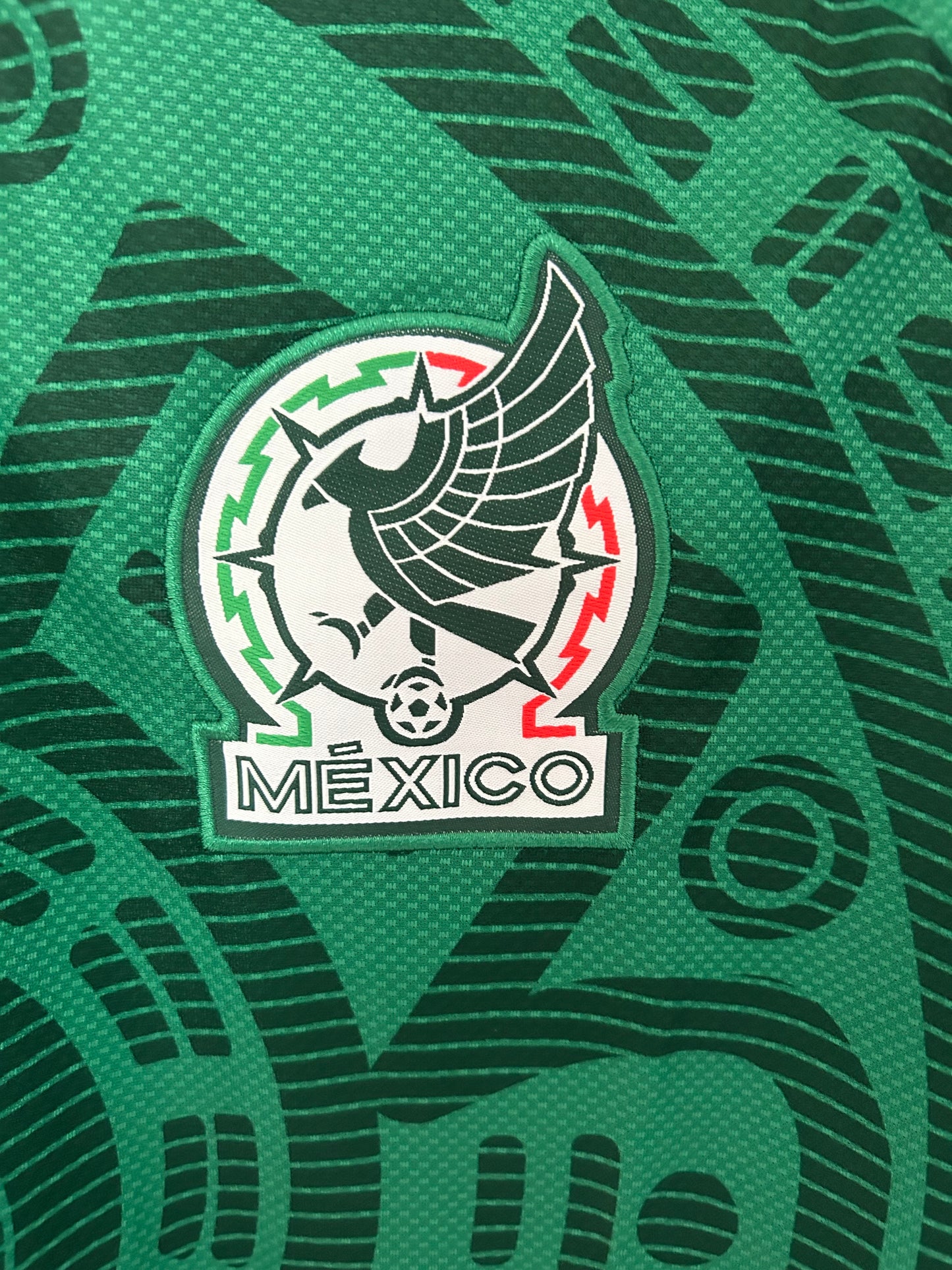 Camiseta México 2025/2026 Local – Verde Diseño Azteca Premium