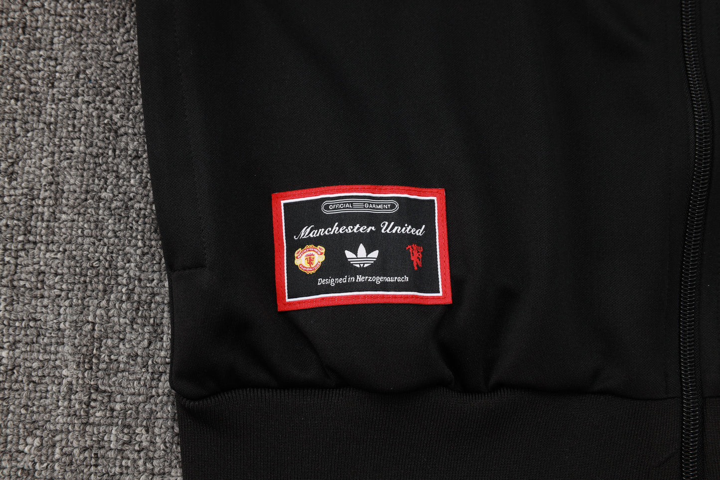 Chándal Manchester United Retro Negro 2025/2026