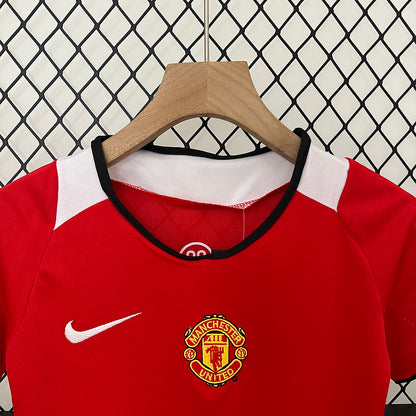 Conjunto Manchester United Kids Nike – Vodafone Home Kit (2004-2006)