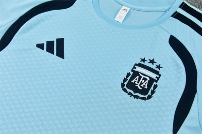 Conjunto Argentina 2025/2026 – Equipación de Entrenamiento Celeste Premium