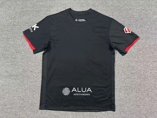 Camiseta RCD Mallorca 2025/26 – Tercera Equipación Oficial (Negra)