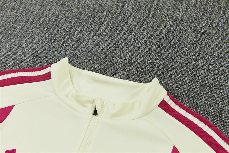 Chándal Real Madrid Crema 2026/27 – Conjunto de Entrenamiento