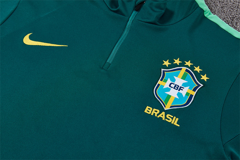 Conjunto Brasil 2026/2027 – Verde Entrenamiento