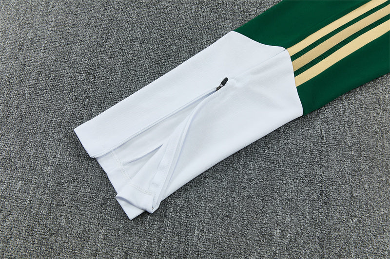 Chándal Italia 2025/2026 – Conjunto de Entrenamiento Blanco y Verde Edición Premium