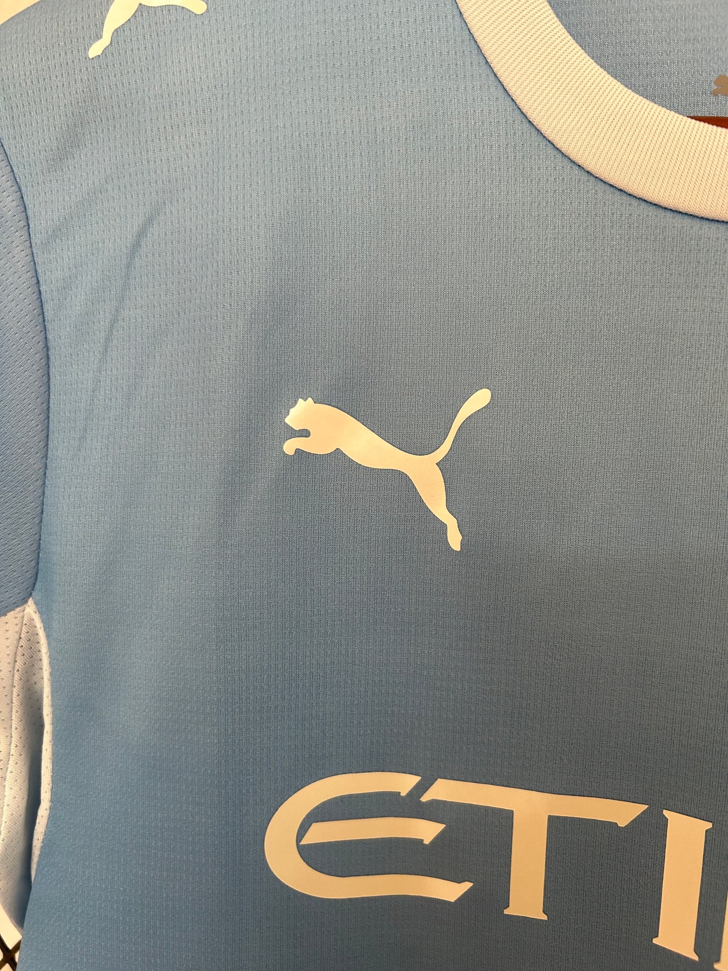 Camiseta Manchester City 2026/2027 Local – Celeste Oficial Puma