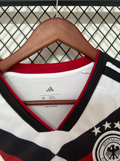 Camiseta Alemania 2025/2026 Local – Blanca Diseño Chevron Premium