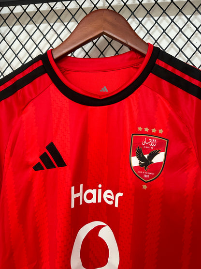 Camiseta Al Ahly Roja 2026/27 – Adidas – Vodafone