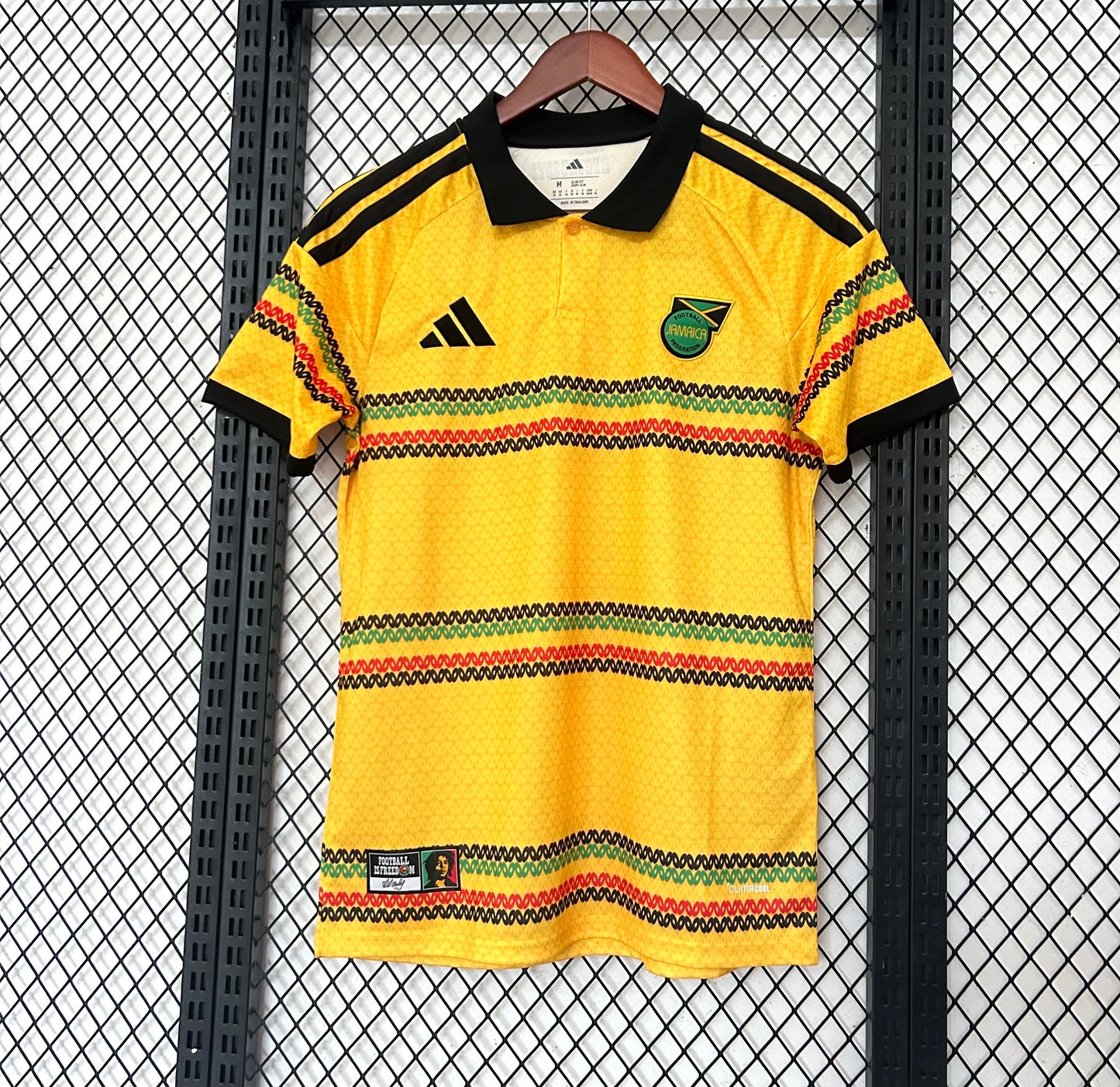 Camiseta Jamaica 2025/2026 Local – Amarilla estilo retro