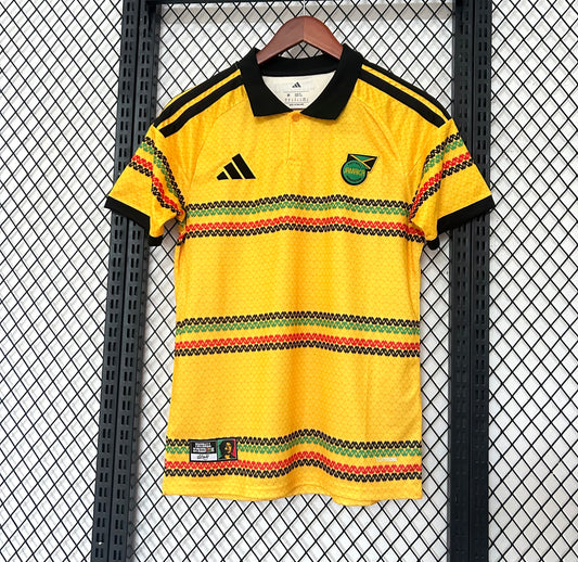 Camiseta Jamaica 2025/2026 Local – Amarilla estilo retro