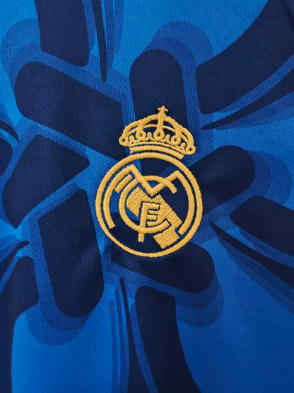 Camiseta Real Madrid 2026/2027 Edición Especial Azul – Diseño Floral Adidas Originals