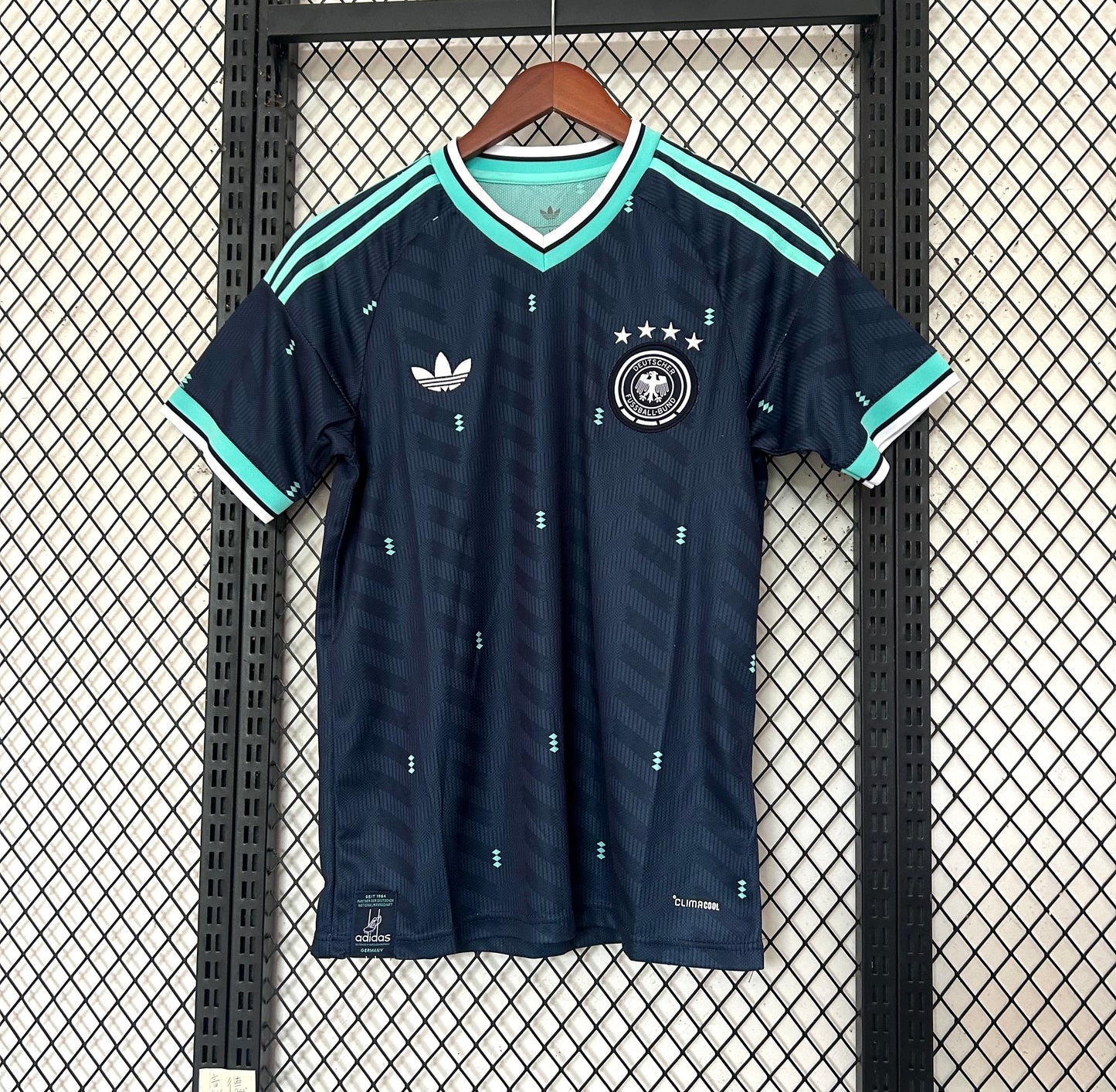 Camiseta Alemania 2025/2026 Visitante – Azul Oscuro Retro