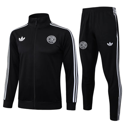 Chándal Alemania Retro 2025 – Negro Clásico Adidas Originals