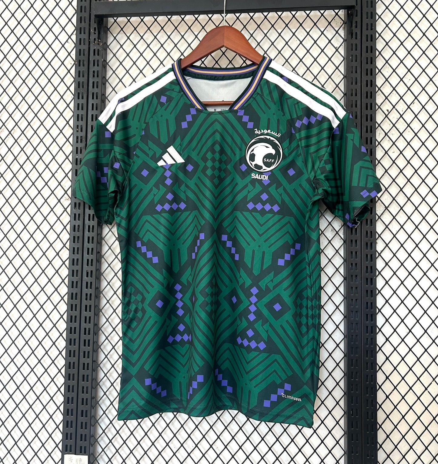 Camiseta Arabia Saudita 2025/2026 Local – Verde Geométrica